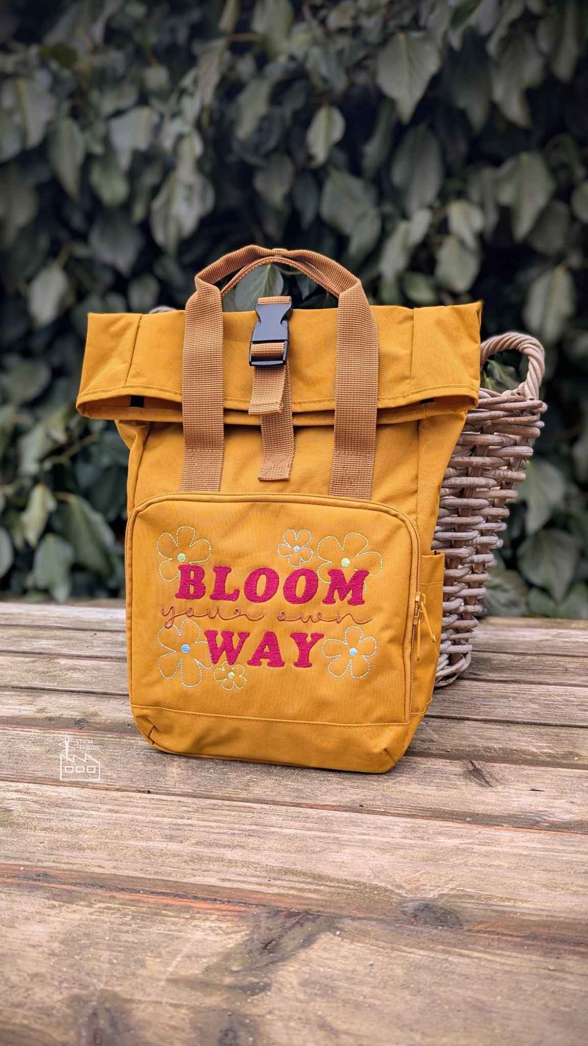 Stickdatei - Bloom Vollstick