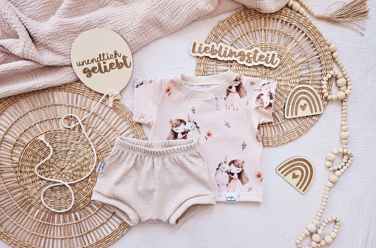 Flatlay Set - Lieblingsteil graviert