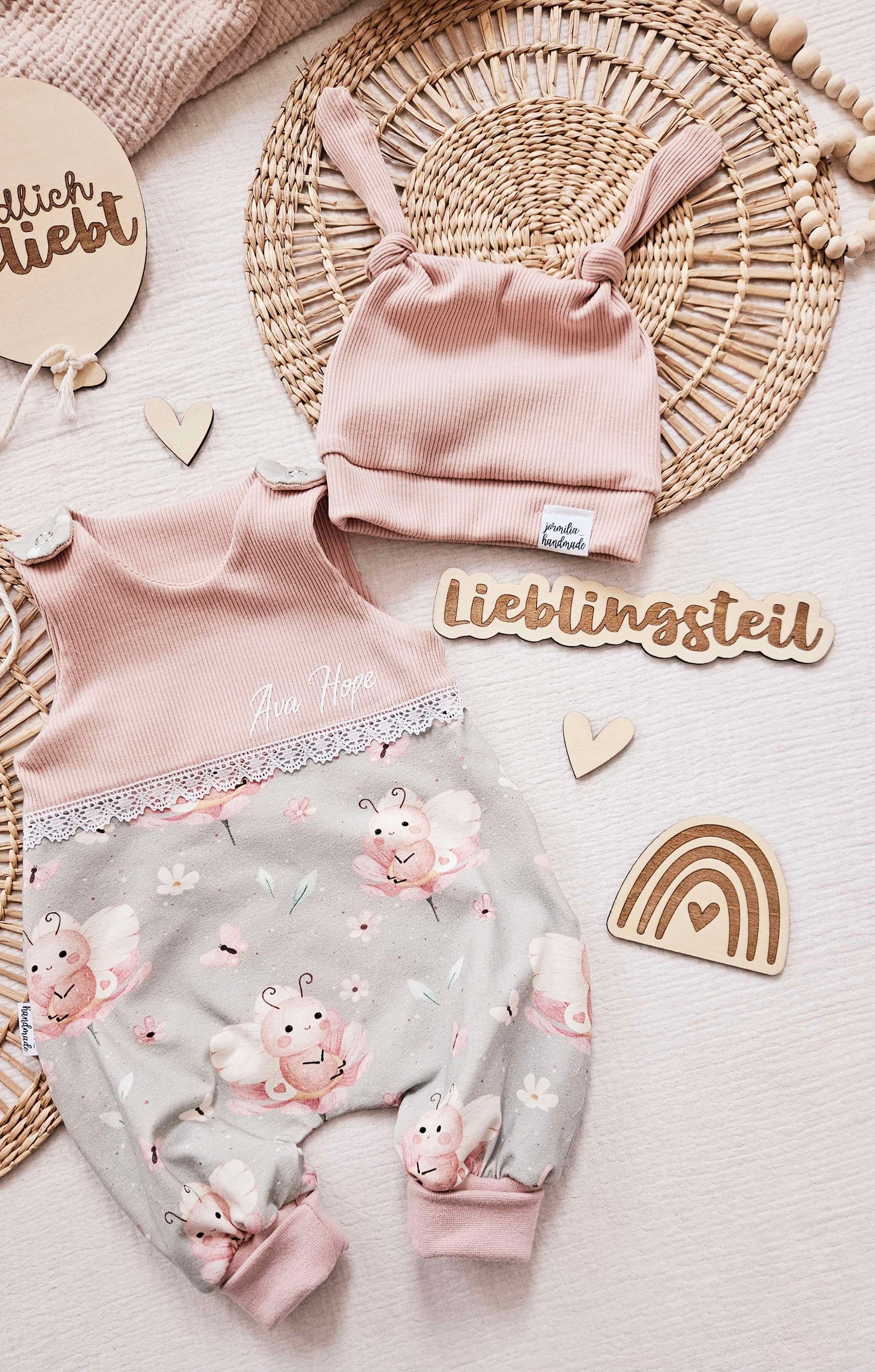 Flatlay Set - Lieblingsteil graviert