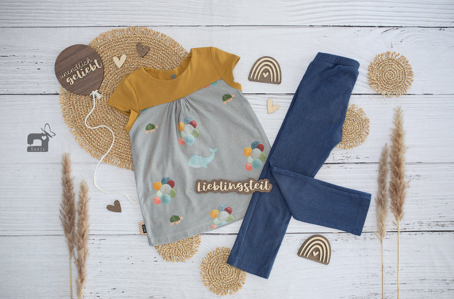 Flatlay Set - Lieblingsteil dunkel