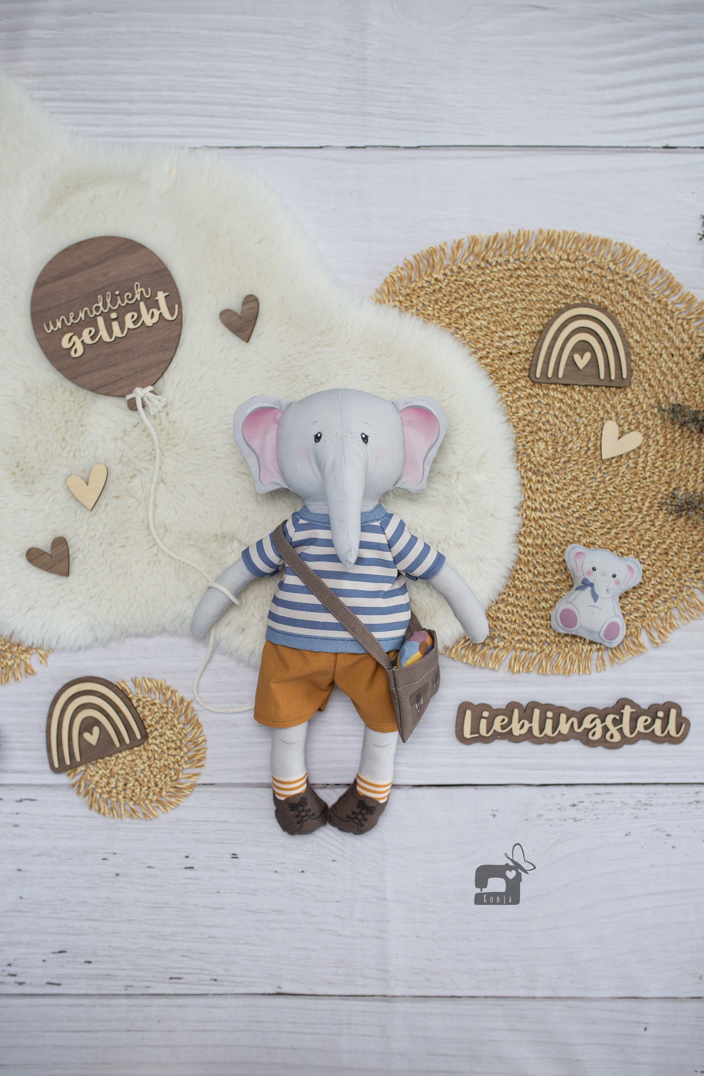 Flatlay Set - Lieblingsteil dunkel