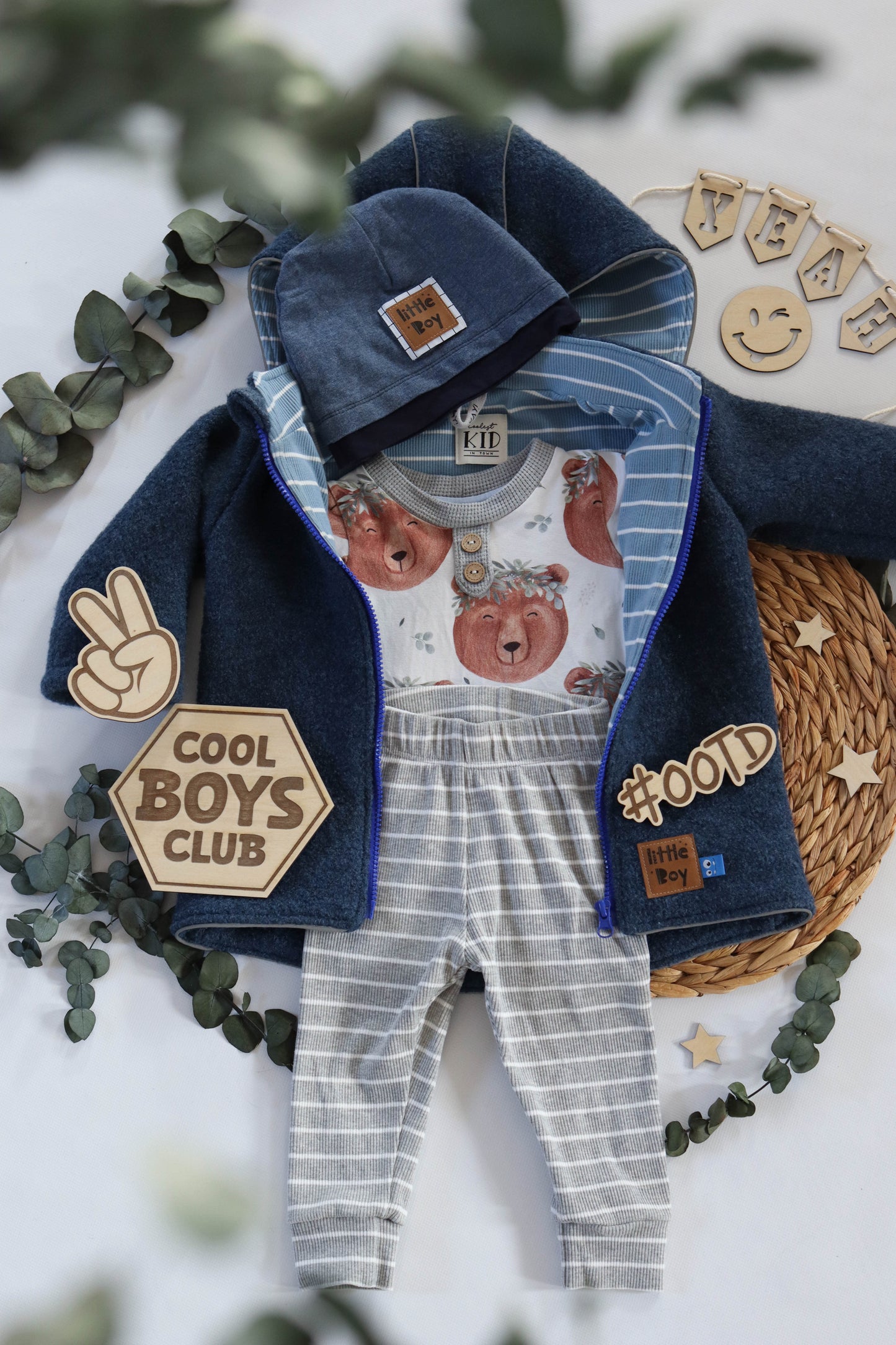 Schild - Cool Boys Club graviert