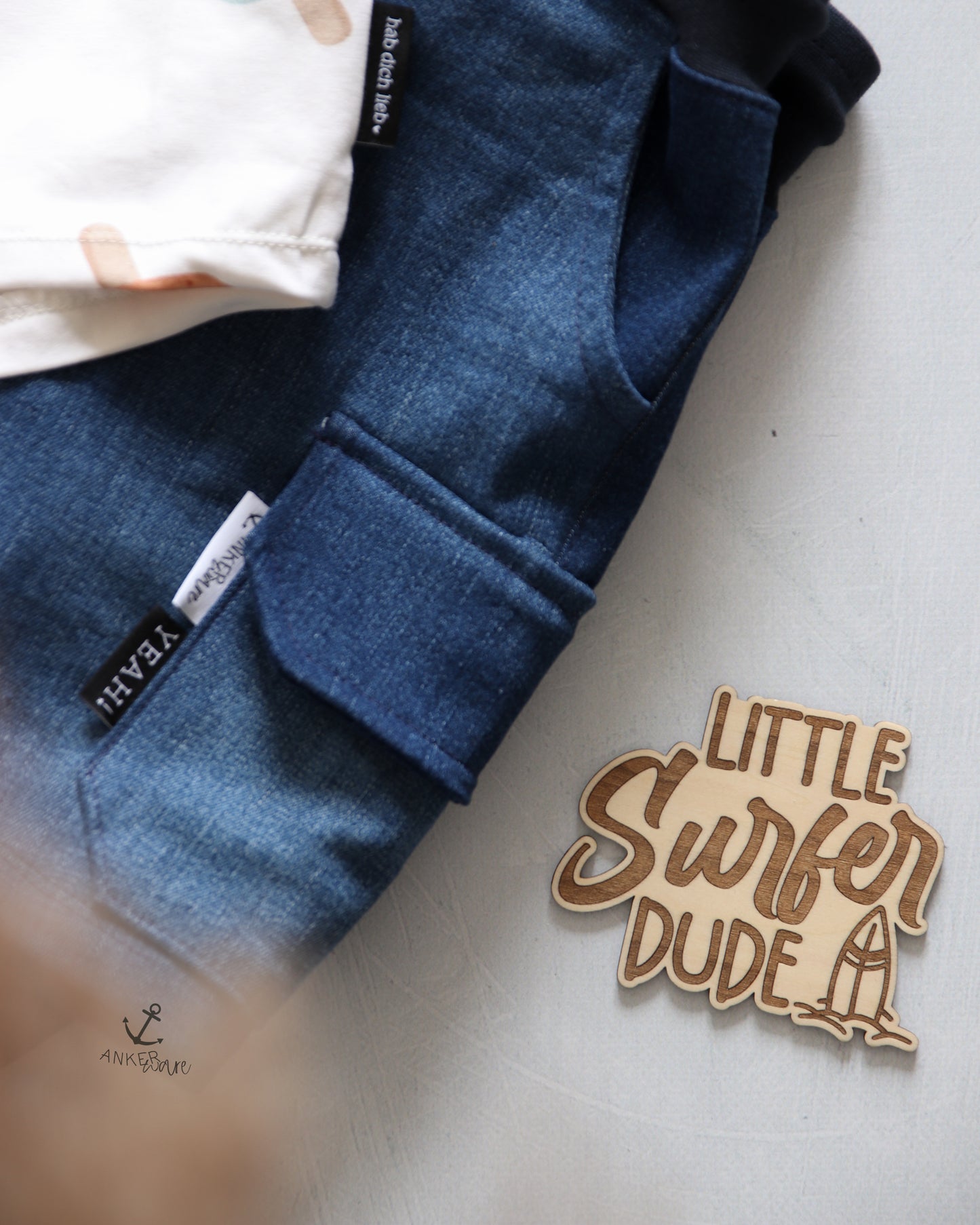 Schild - Little Surfer Dude