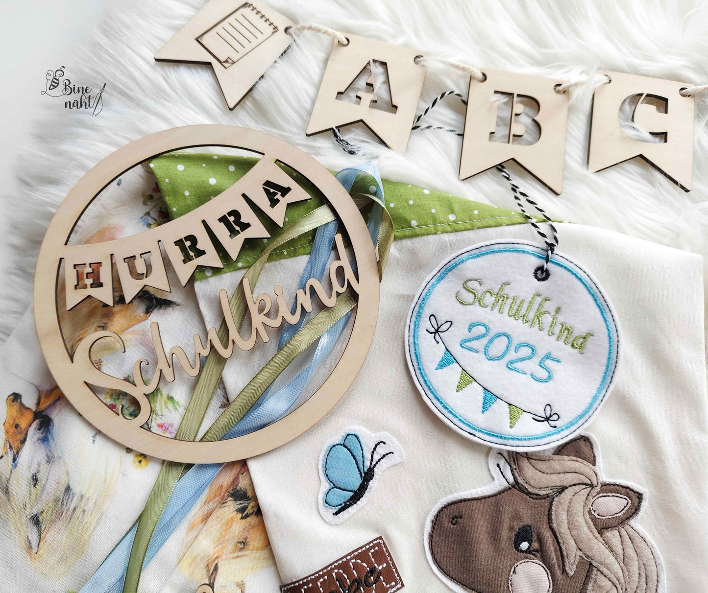 Flatlay Set - Hurra Schulkind