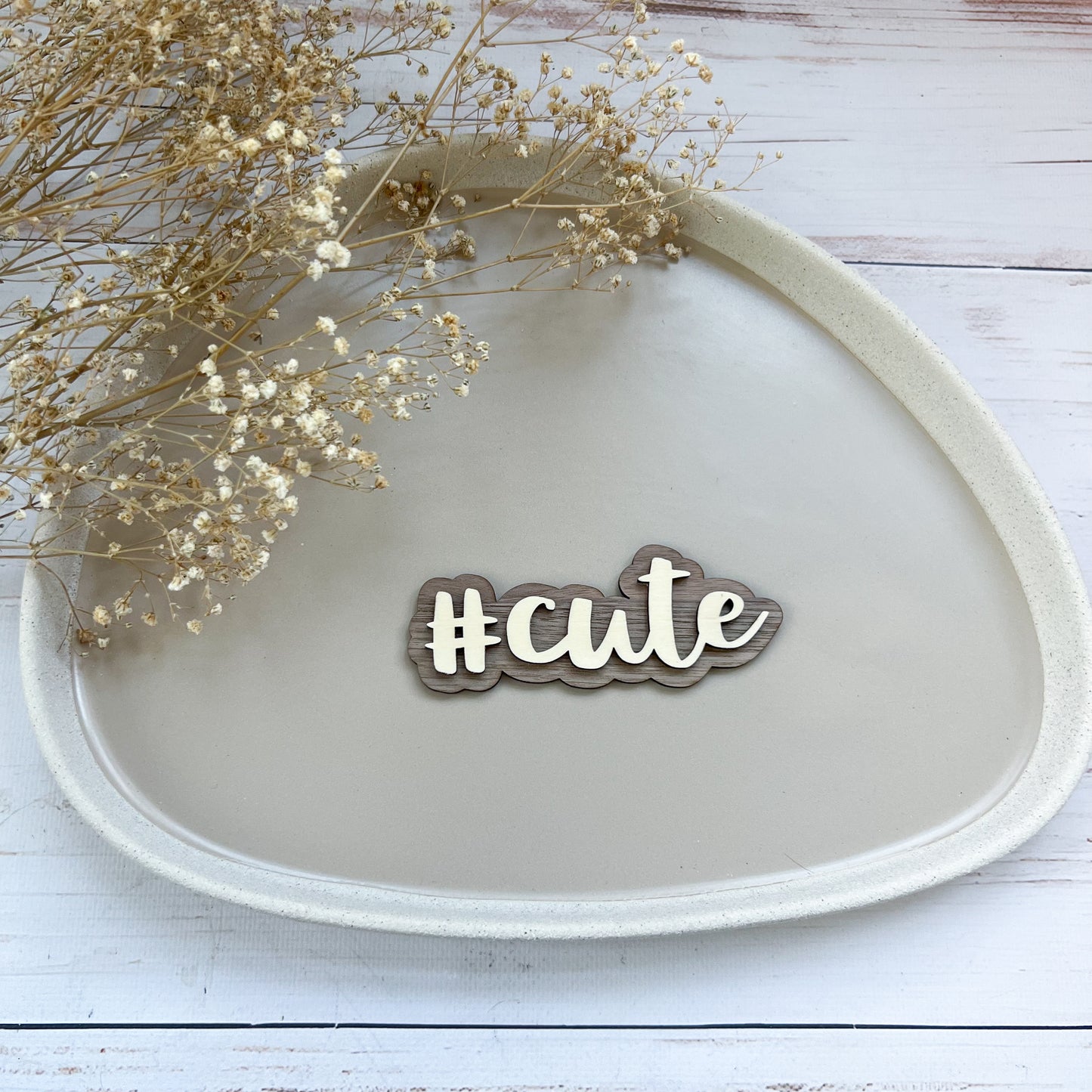 Schild - #cute 2