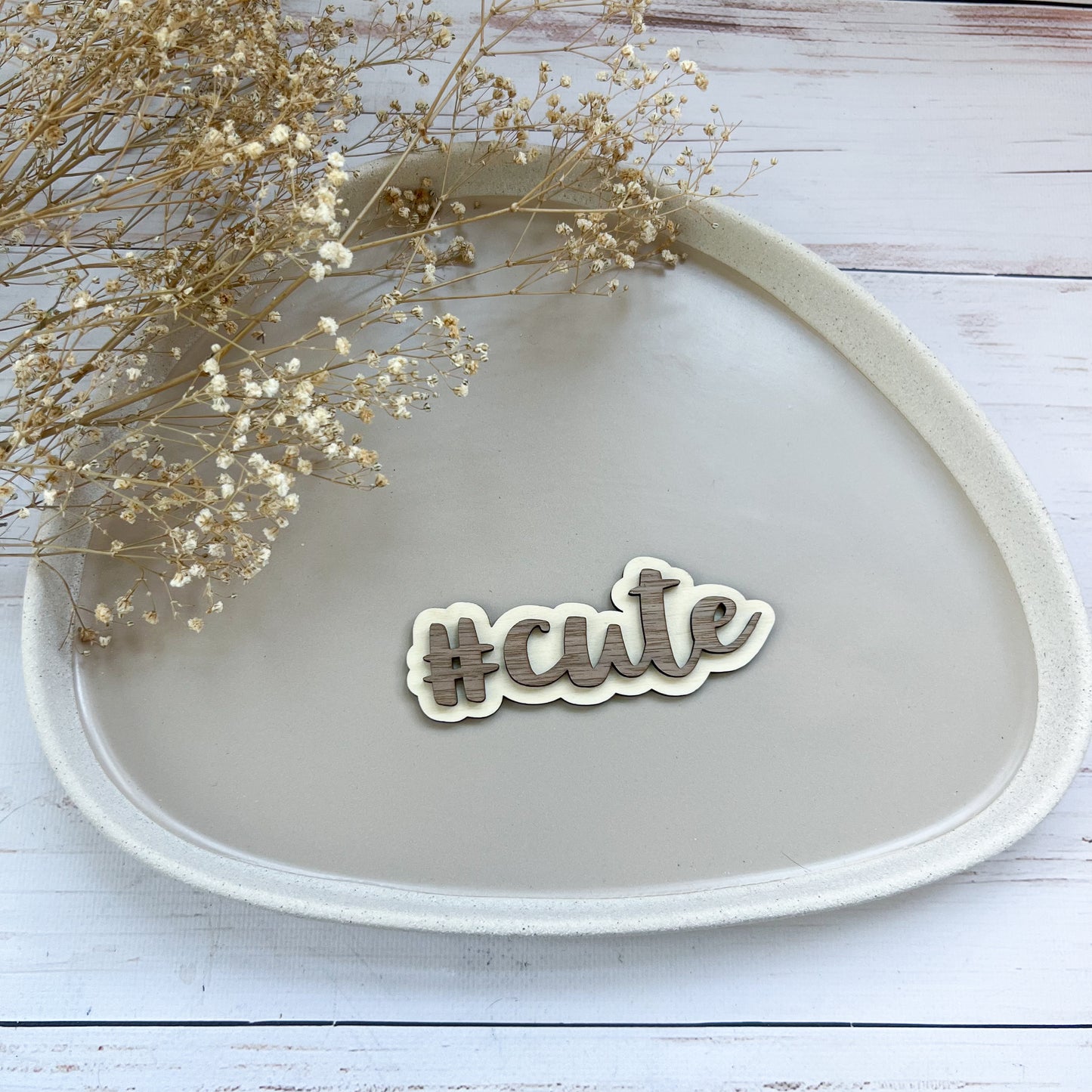 Schild - #cute 2