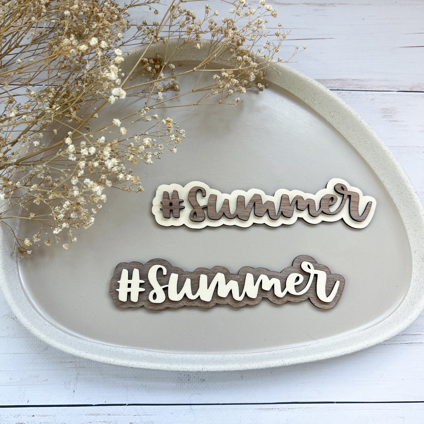 Schild - #summer