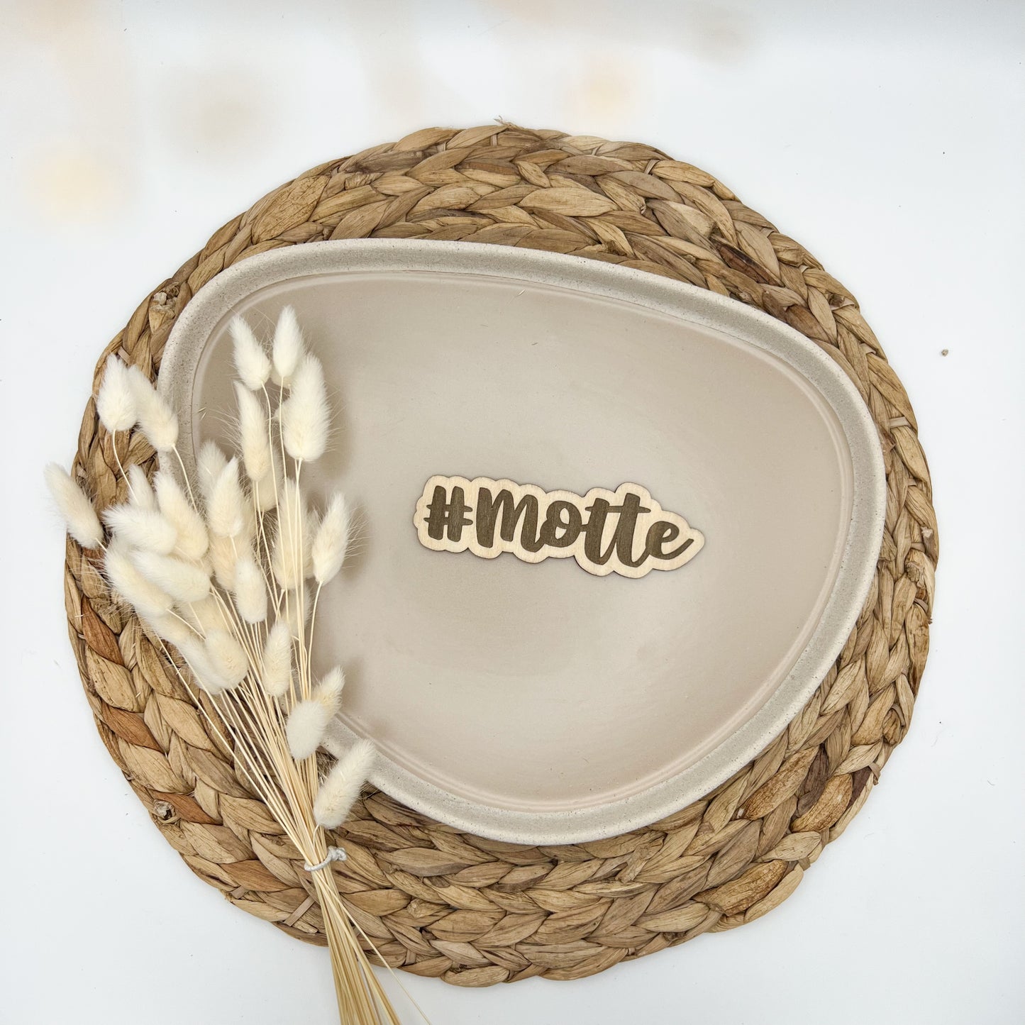 Schild - #Motte