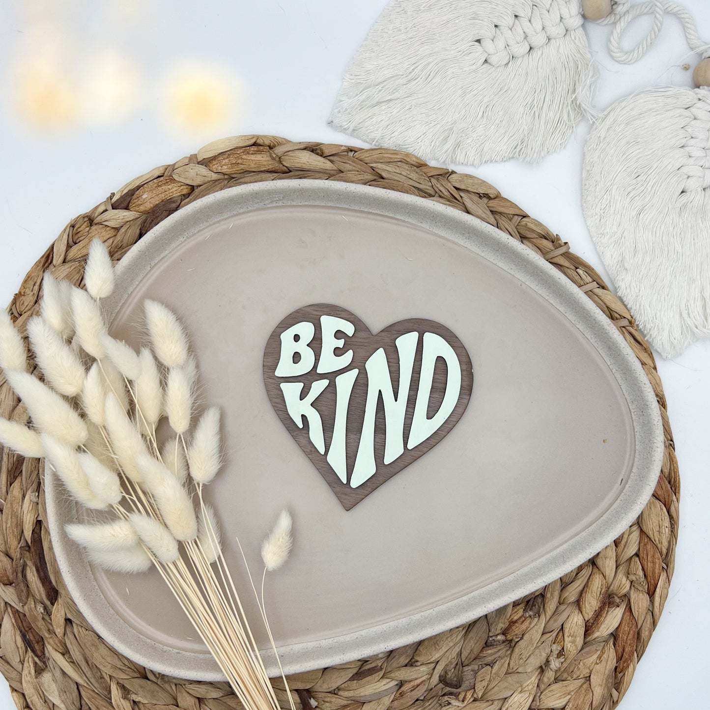 Schild - Be kind