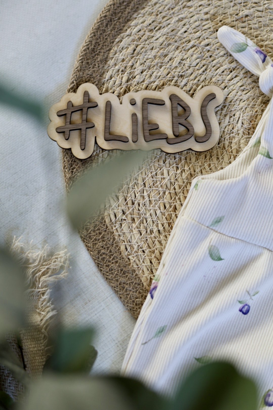 Schild - #LIEBS