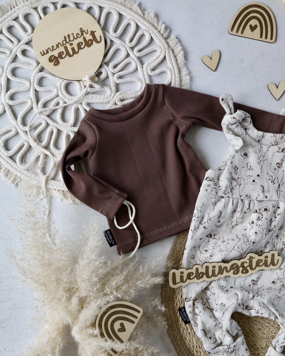 Flatlay Set - Lieblingsteil graviert