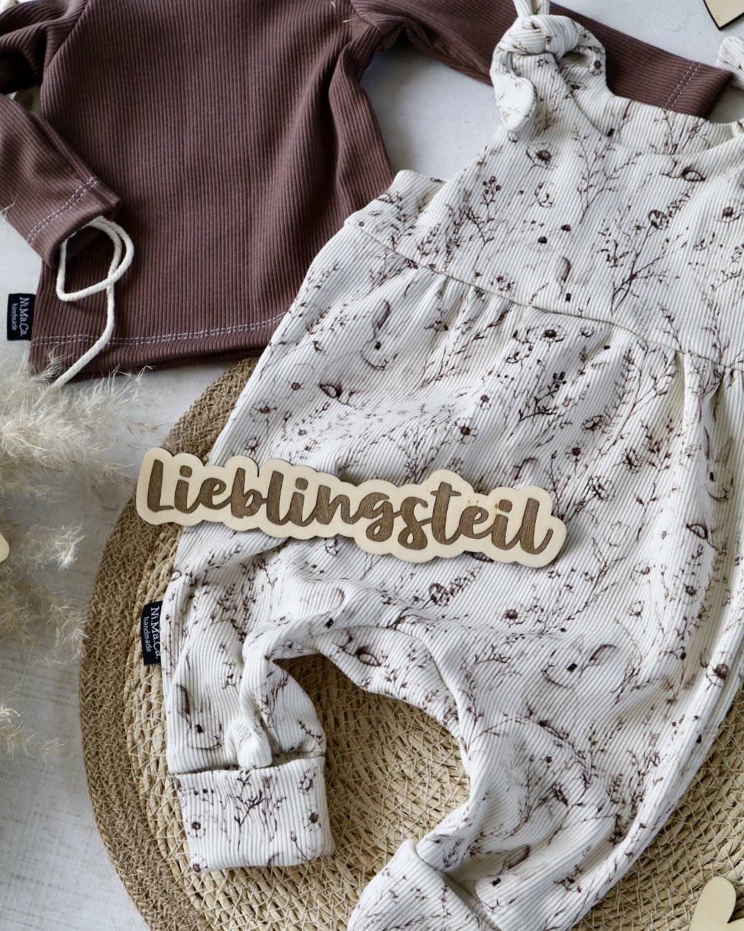 Flatlay Set - Lieblingsteil graviert