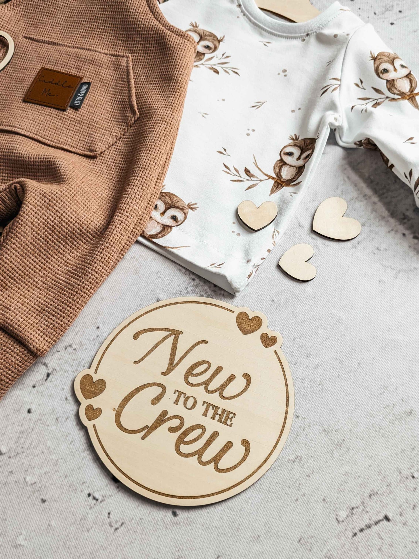 Flatlay Set - New to the Crew