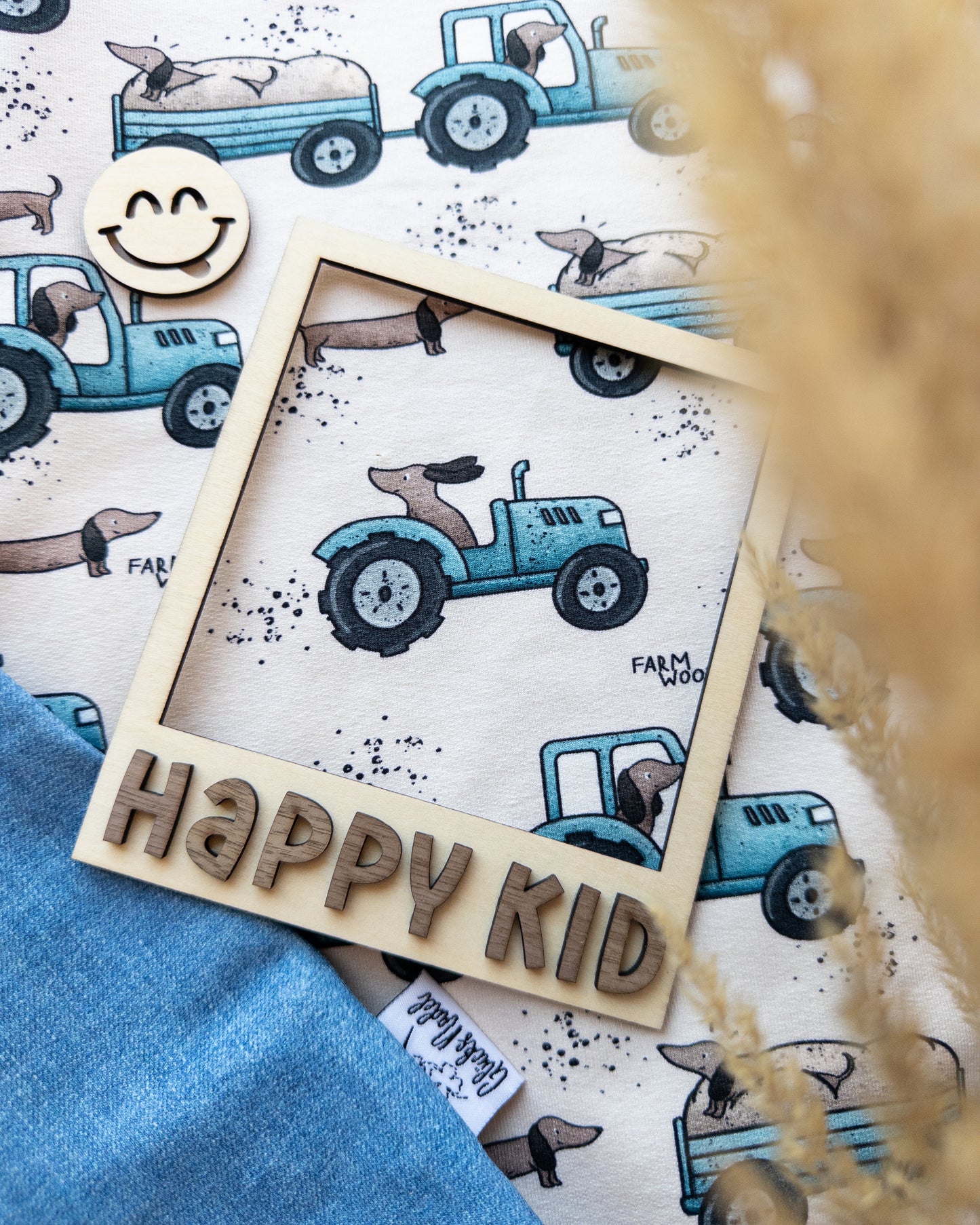 Polaroid Rahmen 3D - Happy Kid
