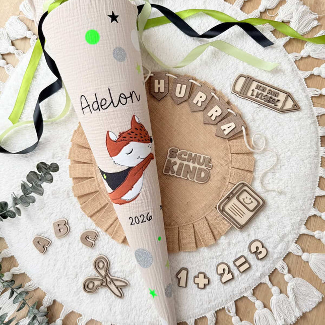 Flatlay Deko Set - 1. Klasse