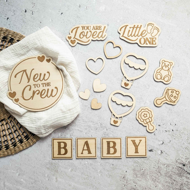 Flatlay Set - New to the Crew