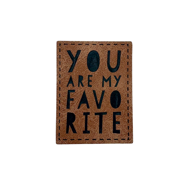 my favorite - Iron on