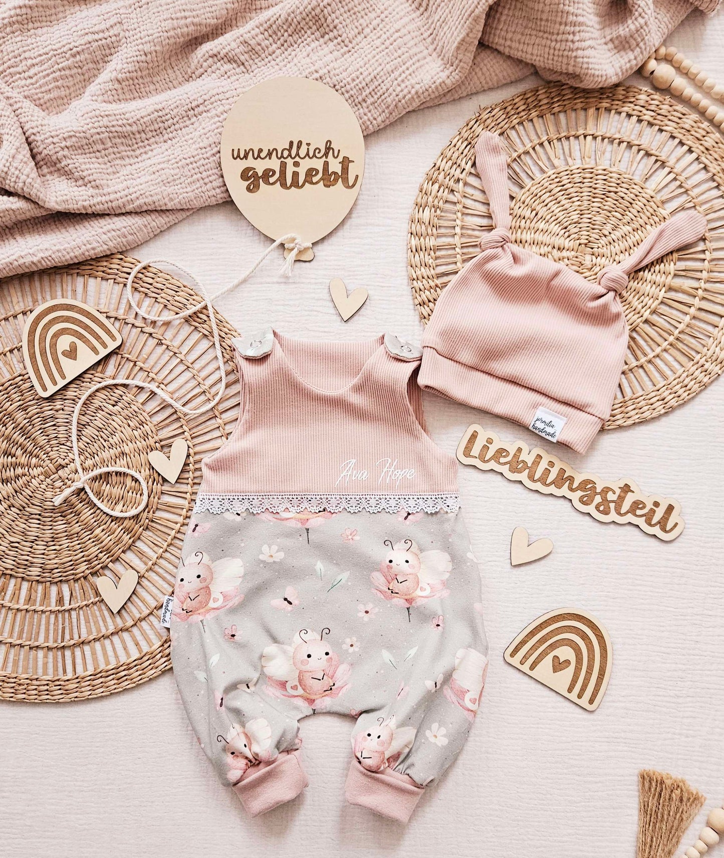 Flatlay Set - Lieblingsteil graviert