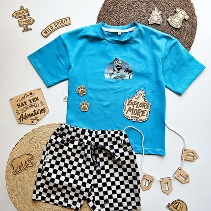 Flatlay Set - Adventure graviert