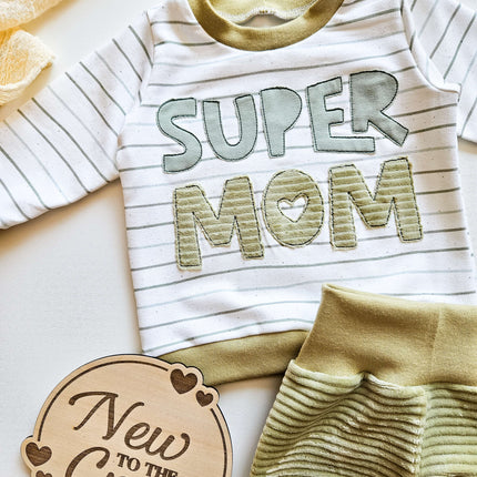 Stickdatei - Super Mom