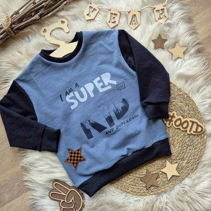 Kunstlederlabel - Stern Grid