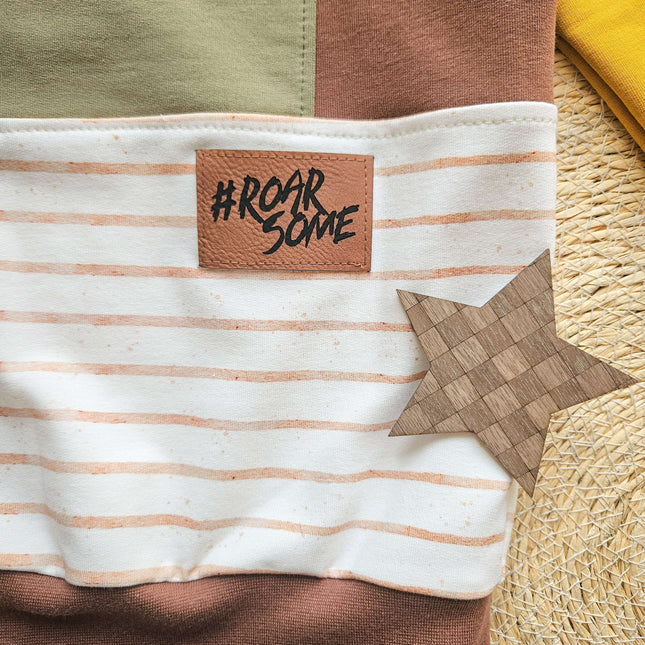 Kunstlederlabel - #roarsome