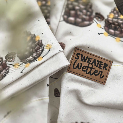 Kunstlederlabel - Sweater Wetter