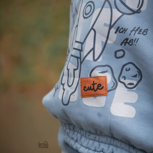 Kunstlederlabel - cute