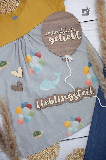Flatlay Set - Lieblingsteil dunkel