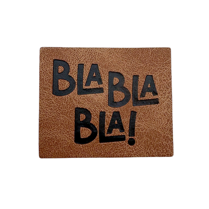 Bla Bla Bla - Iron on