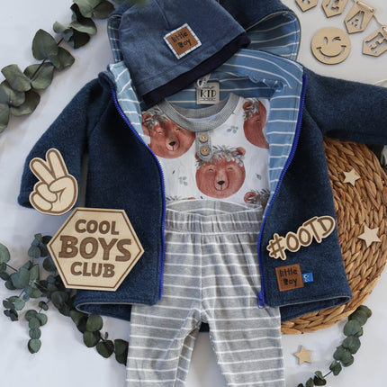 Flatlay Set - Cool Boys Club graviert