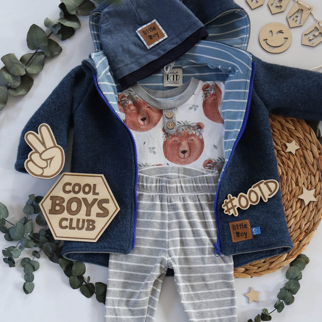 Flatlay Set - Cool Boys Club graviert