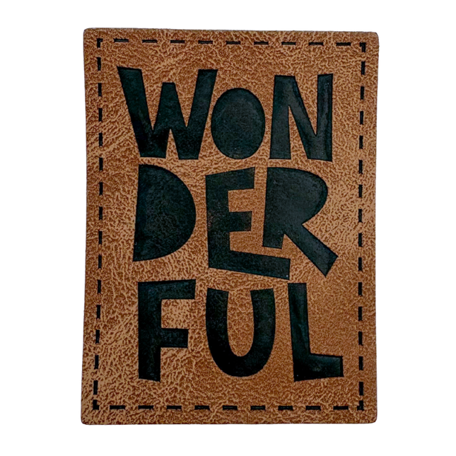 Wonderful - Iron on
