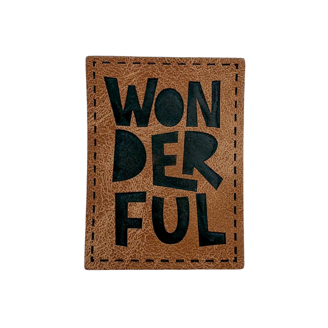 Wonderful - Iron on