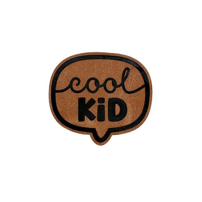 Cool Kid Sprechblase - Iron on