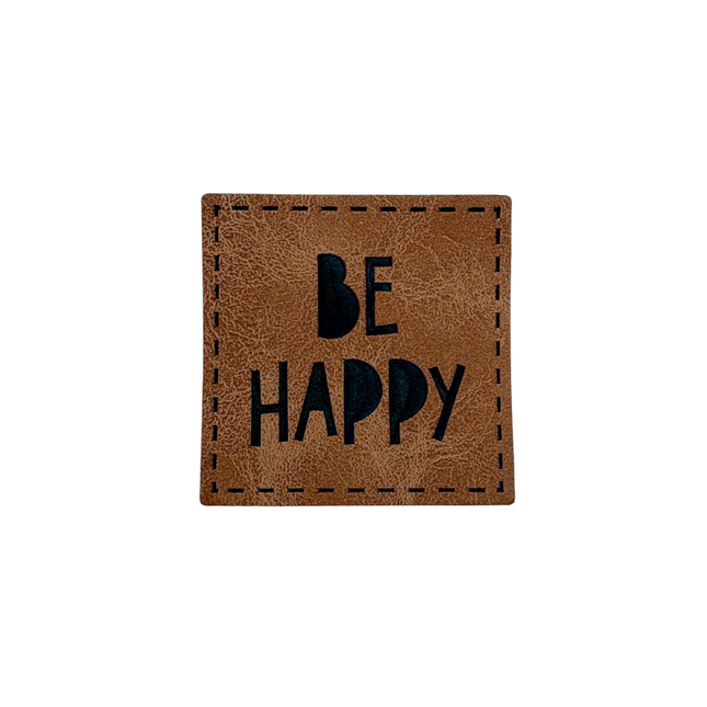 Be happy - Iron on