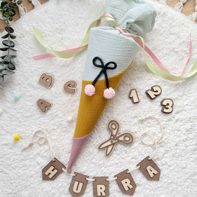 Flatlay Deko Set - 1. Klasse