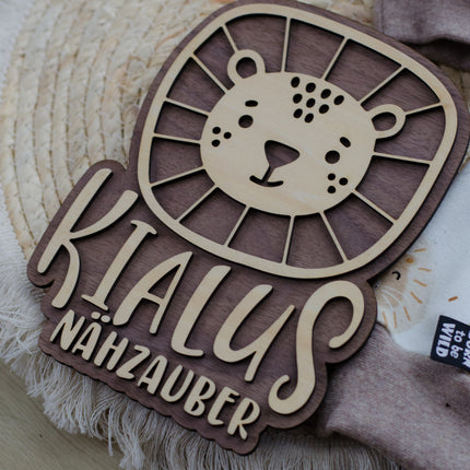 Personalisiertes Logo Schild 3D