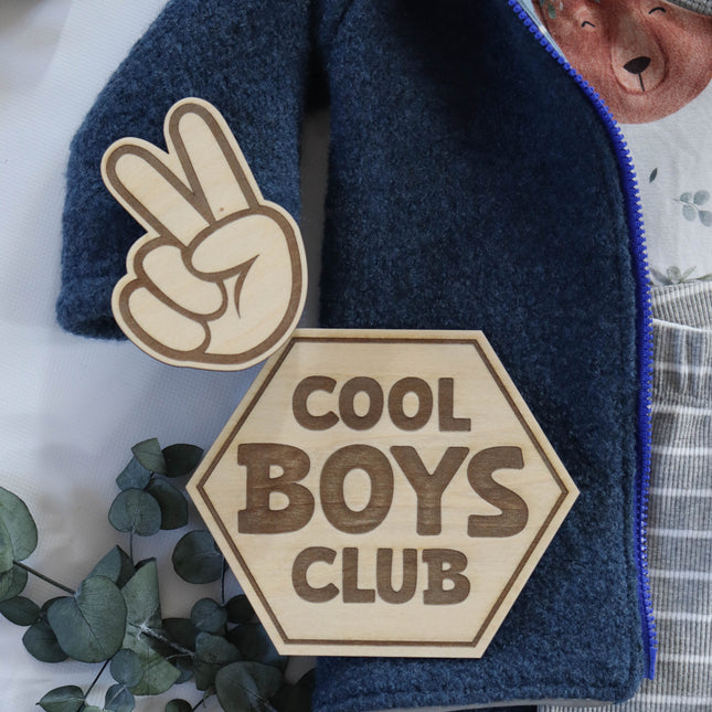 Flatlay Set - Cool Boys Club graviert