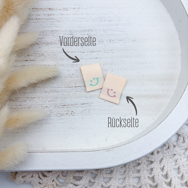 Knick - Weblabel - Smile rosa/mint