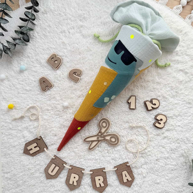 Flatlay Deko Set - 1. Klasse