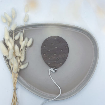 Luftballon - Herzen graviert