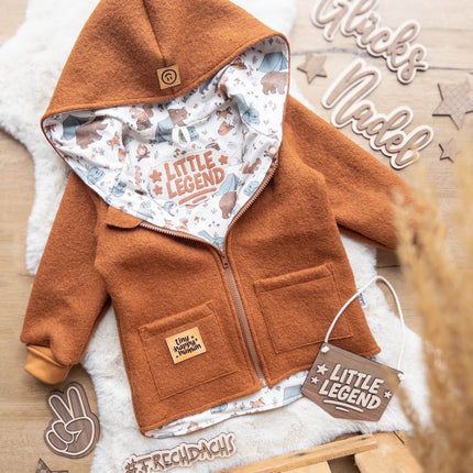 Kunstlederlabel - Tiny happy human
