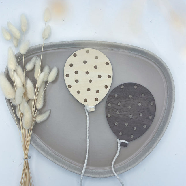 Luftballon - Punkte graviert