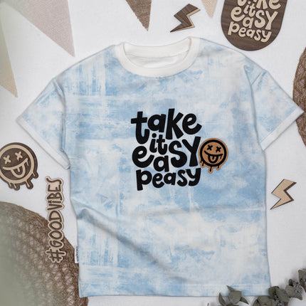 Schild - Take it easy peasy