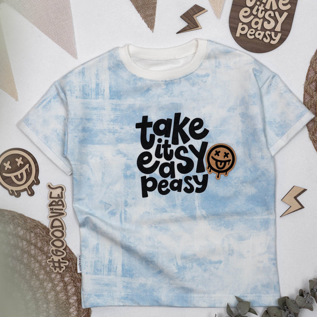 Schild - Take it easy peasy