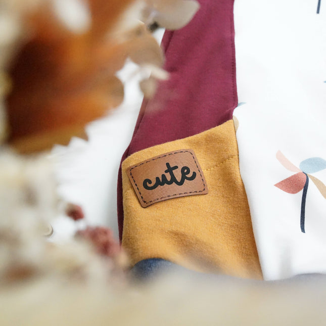 Kunstlederlabel - cute