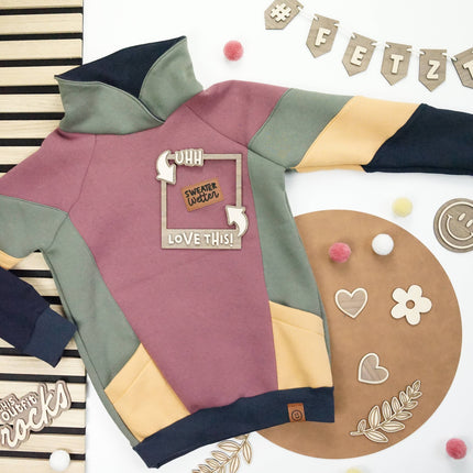 Kunstlederlabel - Sweater Wetter