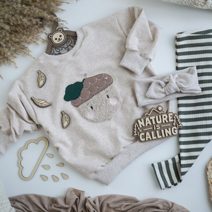 Schild - Nature is calling