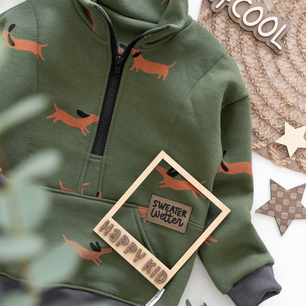 Kunstlederlabel - Sweater Wetter